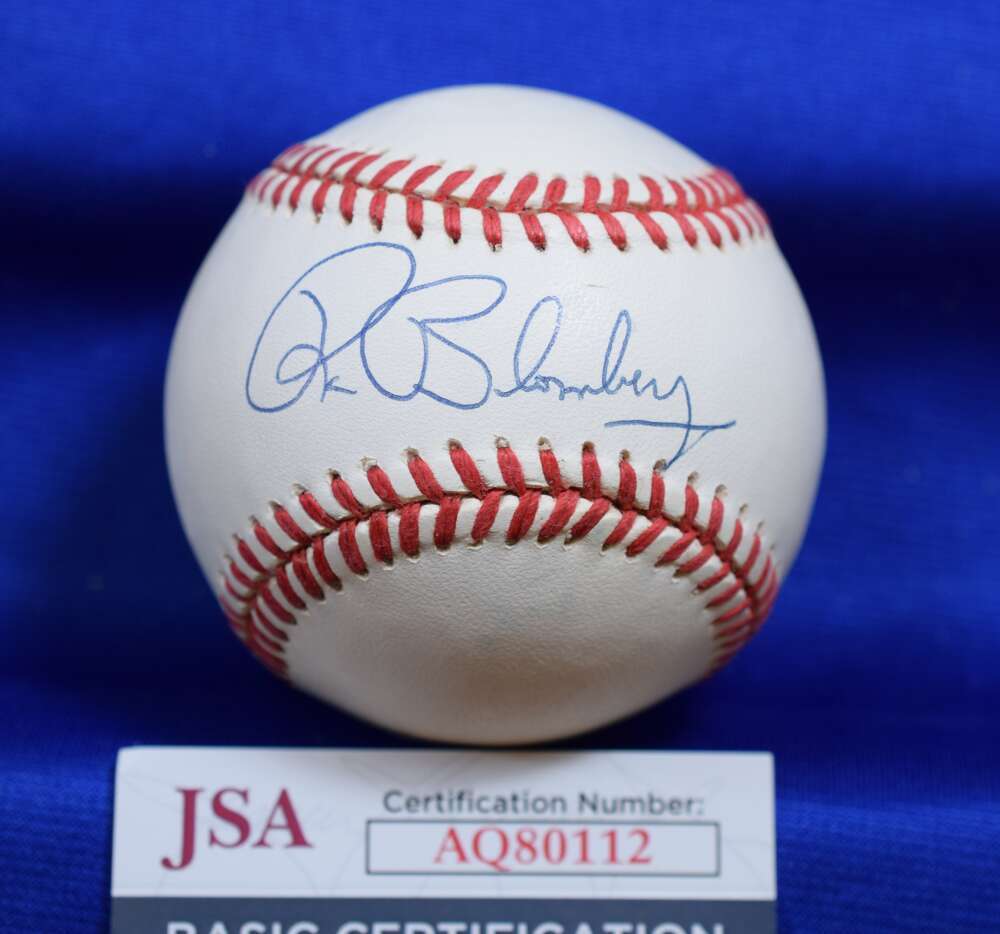 Ron Blomberg JSA Cert Signed American League OAL Autograph Baseball