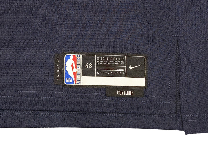 Nuggets Nikola Jokic Signed Blue Nike Swingman Icon Edition Jersey Size 48 JSA