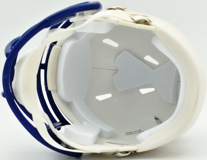 Earl Thomas III Signed Seahawks Cream Retro Speed Mini Helmet Beckett Witness