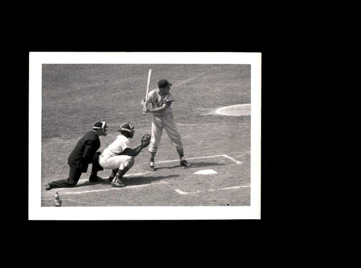 Ken Boyer JSA Coa Signed Vintage 4x5 1950`s St Louis Cardinals Original Photo