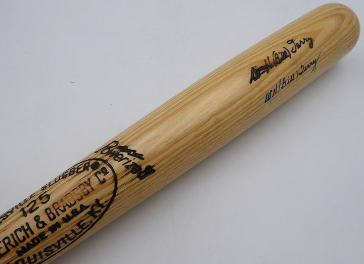 Will Bill Terry Signed Blonde L Slugger Bat New York Giants JSA #YY39714