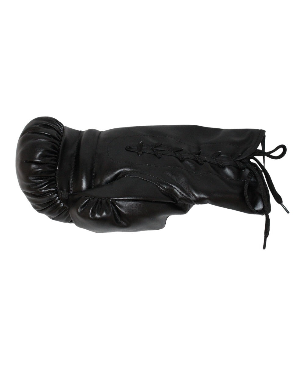 Larry Holmes & Michael Spinks Signed Black Left Boxing Glove Beckett 41189