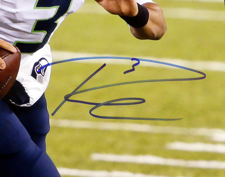 Russell Wilson Signed 16x20 Photo Seattle Seahawks Super Bowl RW Holo