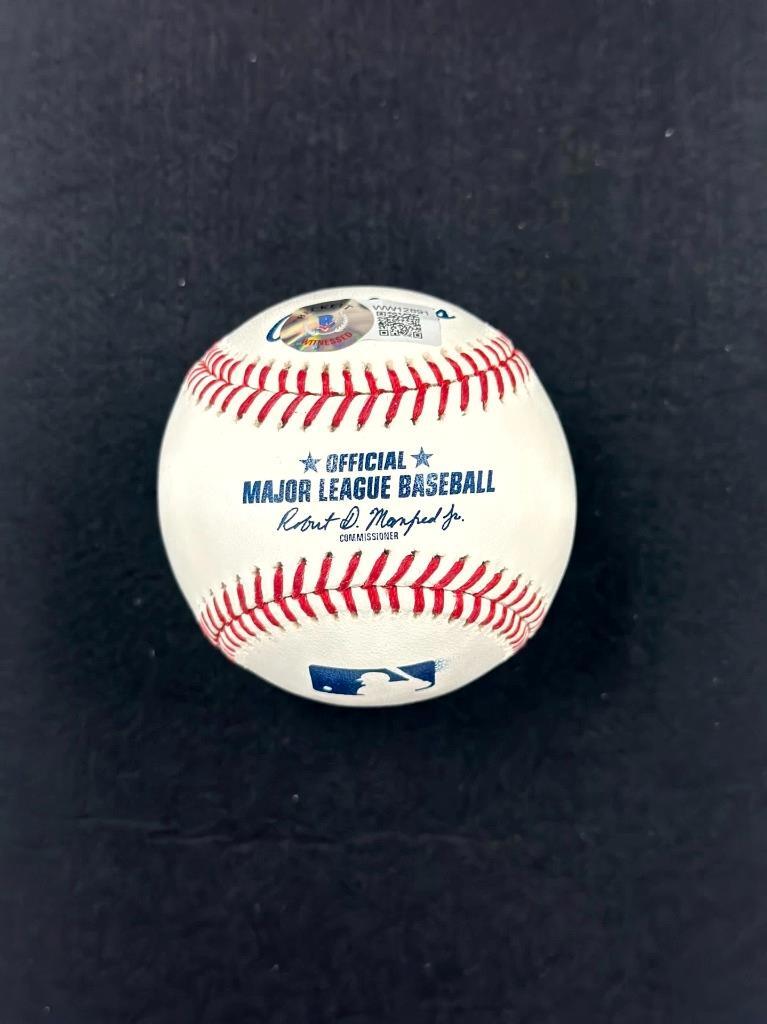 Bill Madlock signed "4x NL Batting Champ" Baseball autograph Beckett BAS Witnes