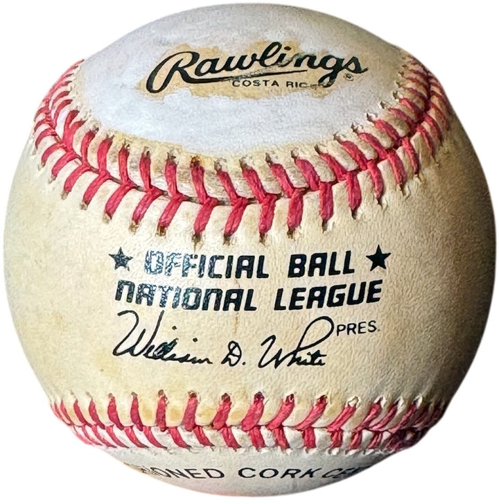 Tom Seaver signed Rawlings Official National League Baseball imperfect- COA
