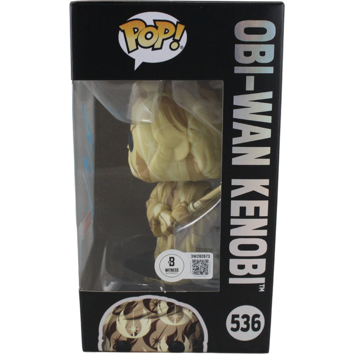 Ewan McGregor Autographed Star Wars Funko Pop! #536 Obi-Wan Kenobi Beckett 53787