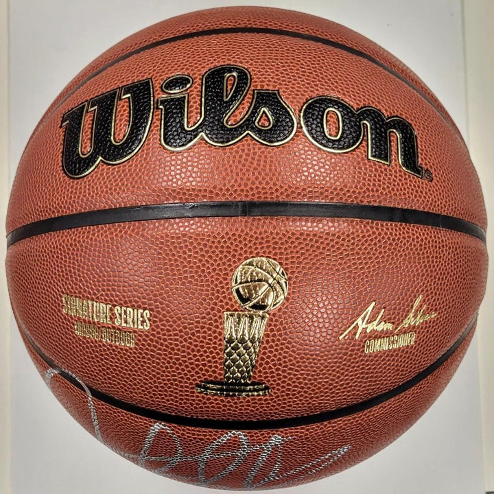 Dennis Rodman signed Wilson Trophy Series NBA Basketball autograph ~ Beckett BAS