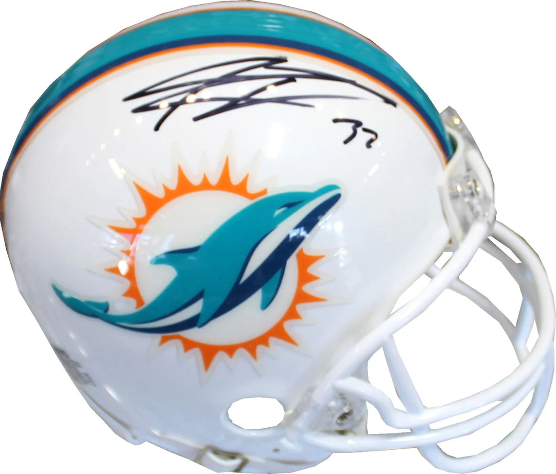 Kenyan Drake Autographed Dolphins Mini Helmet (JSA)
