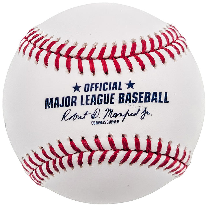 Andre Dawson Signed Official MLB HOF Logo Baseball Montreal Expos Beckett