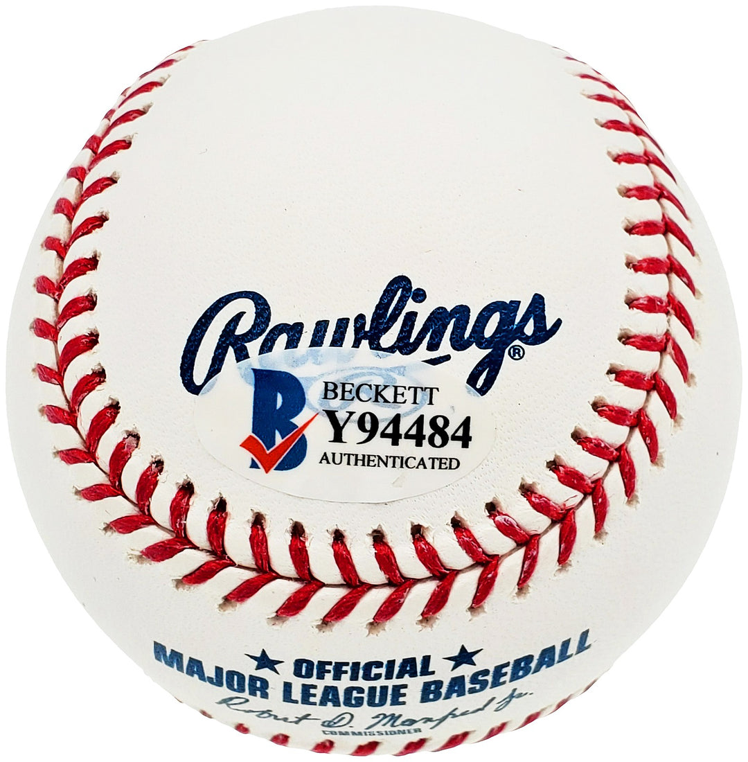Jarred Kelenic Signed MLB Baseball Atlanta Braves Beckett BAS