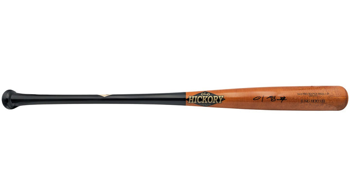 Jung Hoo Lee Auto Orange Old Hickory Player Model Bat Giants Auto Korean BAS