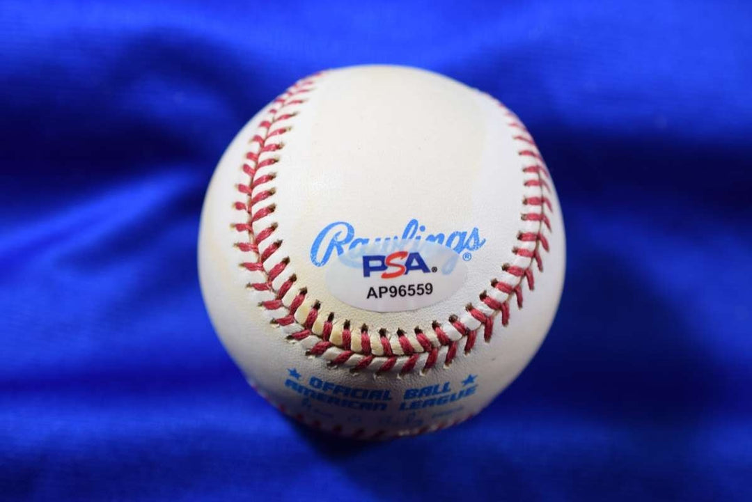 Chris Chambliss PSA DNA Autograph American League OAL Signed Baseball Yankees