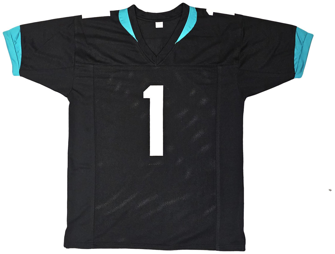 Jacksonville Jaguars Travis Etienne Signed Black Jersey Beckett Wit