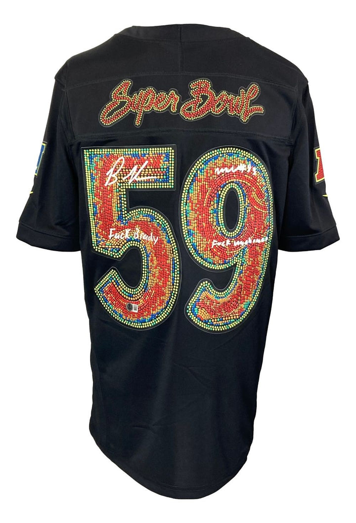 Graham Williams Signed Eagles Super Bowl 59 LIX Nike Ltd Jersey F Brady Mahomes