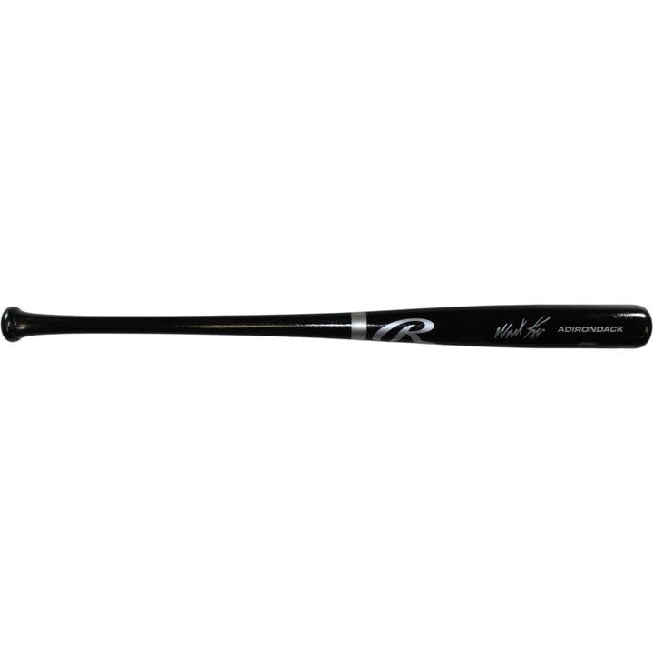 Wade Boggs Autographed Boston Red Sox Black Baseball Bat Beckett Witness 58185