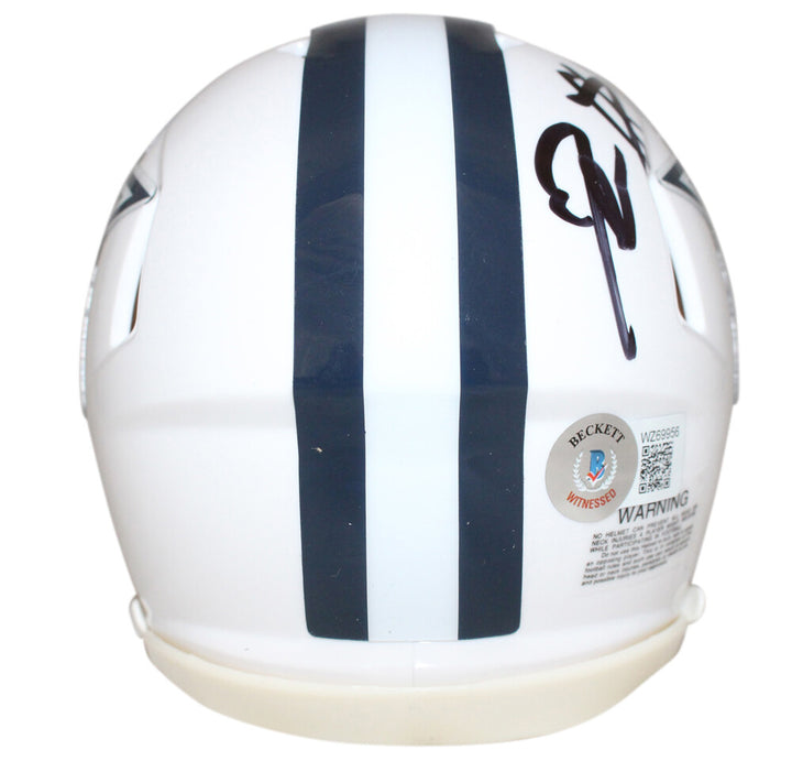 Deion Sanders Autographed Dallas Cowboys Mini Helmet '22 alt Beckett 40248