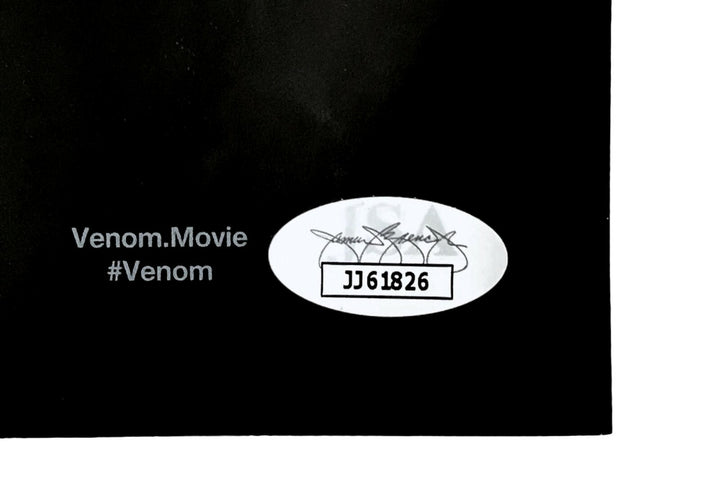 Tom Hardy Signed "Venom" 11x17 Authentic Movie Poster JSA COA Autograph Marvel