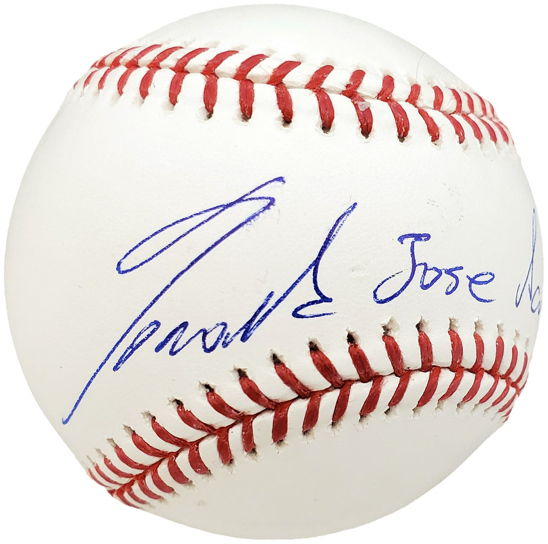 Ronald Acuna Jr. Signed MLB Baseball Atlanta Braves Full Name Beckett