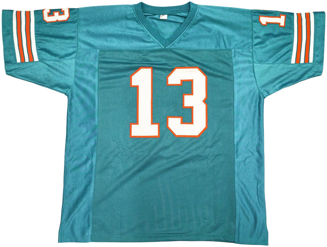 Miami Dolphins Dan Marino Autographed Signed Teal Jersey Beckett BAS QR