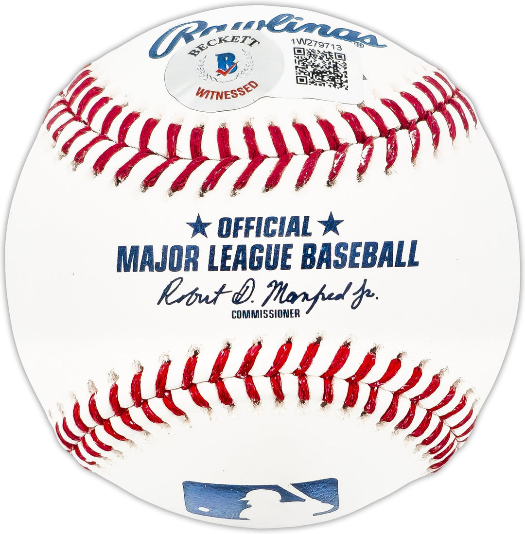 Graig Nettles Signed Official MLB Baseball Yankees "77 & 78 WSC" Beckett Witness