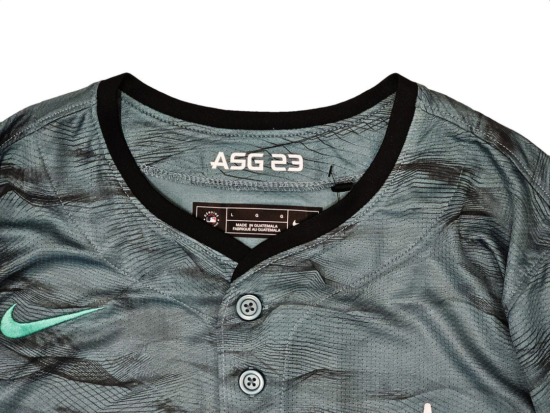 Mariners Julio Rodriguez Auto Teal Nike 2023 MLB ASG Jersey Sz L MLB & Fanatics