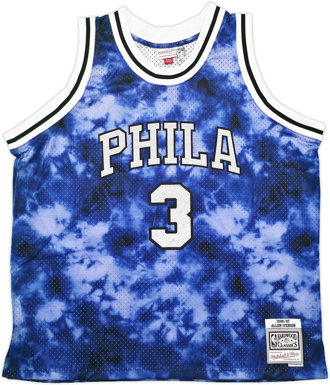 Allen Iverson Signed Mitchell & Ness 1996-97 Jersey "The Answer" Beckett 253251
