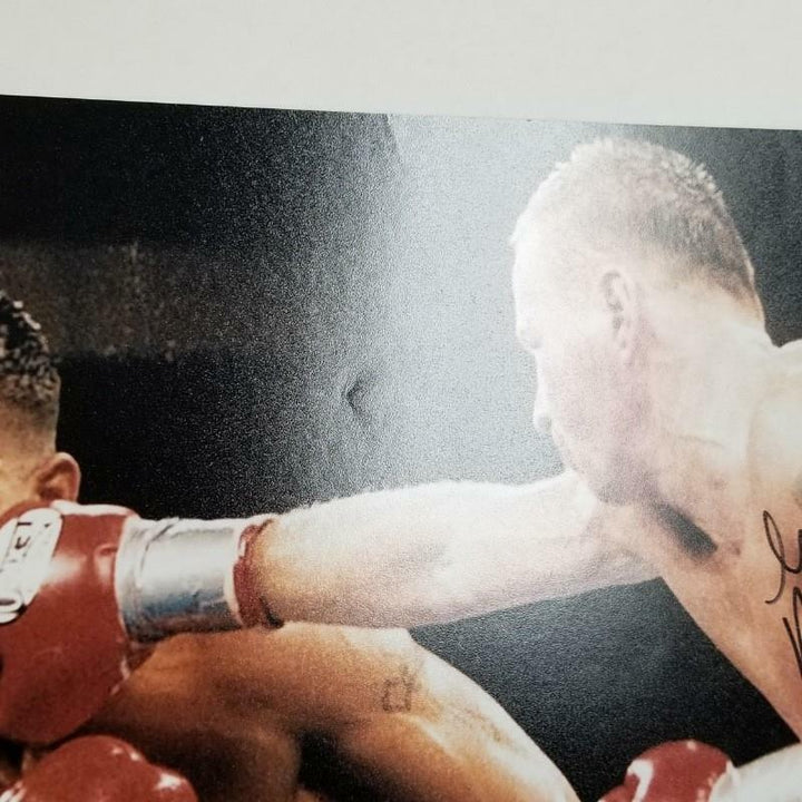 Irish Micky Ward signed 11x14 Photo #1 "The Fighter" Autograph ~ Beckett BAS COA