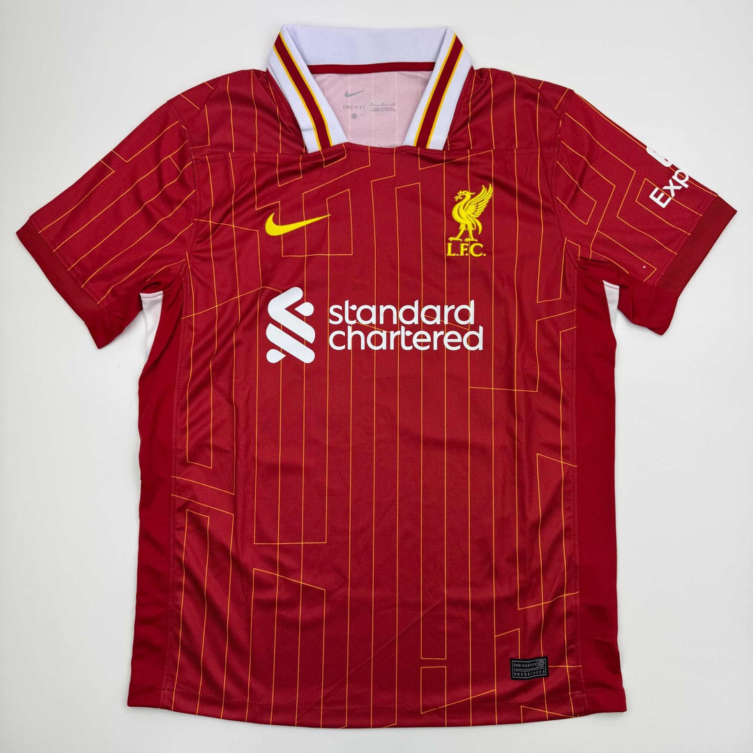 Autographed/Signed Trent Alexander-Arnold Liverpool Red Soccer Jersey BAS COA #2