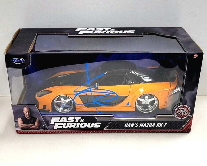 Sung Kang signed Fast & Furious Die Cast Mazda RX-7 autograph ~ Beckett BAS
