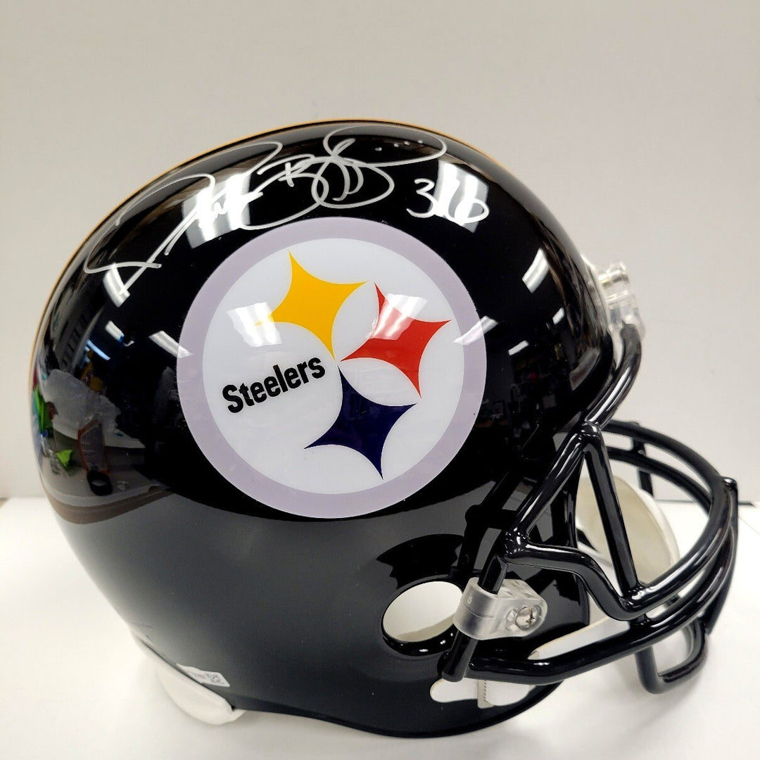 Jerome Bettis signed Steelers Replica Full Size Helmet autograph ~ Fanatics Holo