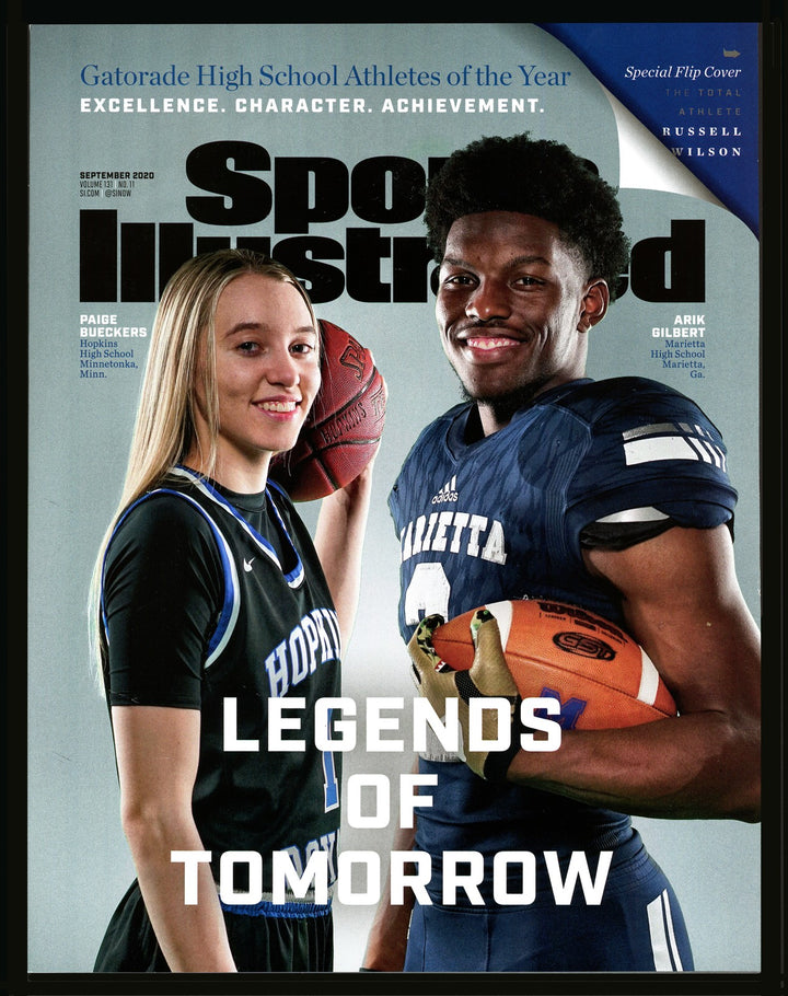 Russell Wilson Auto Sports Illustrated Magazine September 2020 Edition Seahawks