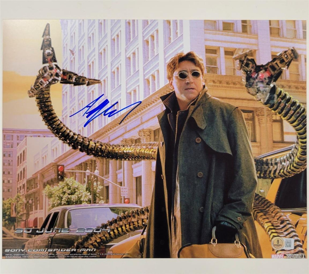 Alfred Molina signed Spider-Man 2 11x14 photo autograph (A) ~ Beckett BAS