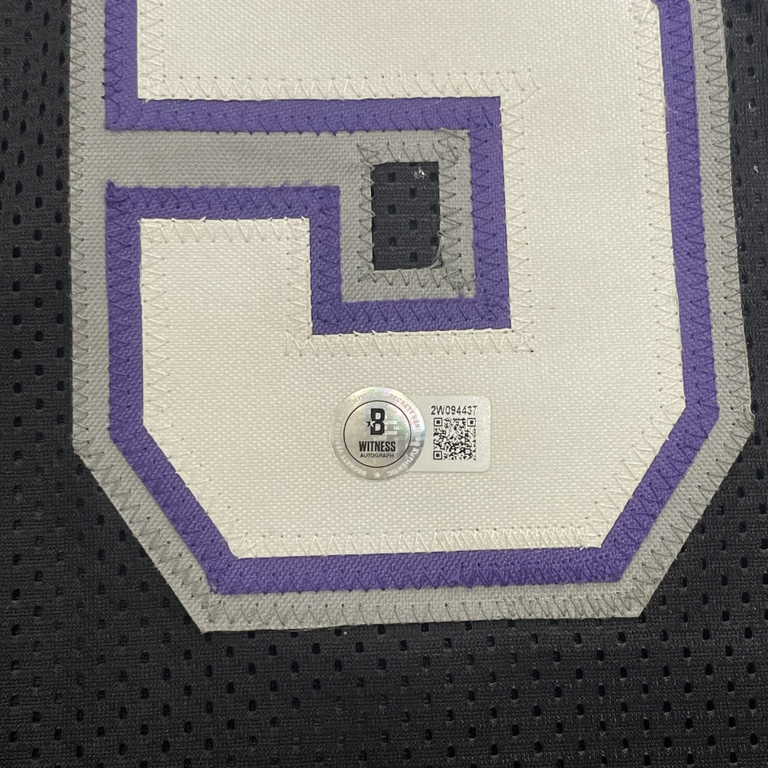 Jason Williams Signed Jersey BAS Sacramento Kings Autographed