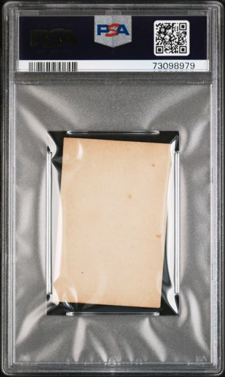 Graded 1901 Ogden's LTD. Guinea Gold-A Base Edison #120 Tobacco Card PSA 4 VG-EX