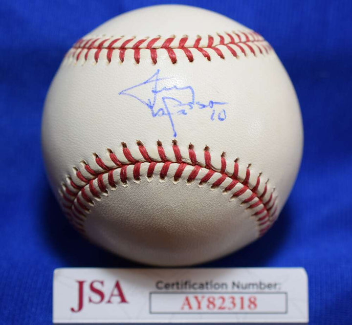Tony Larussa JSA COA Autograph Major League Signed Baseball