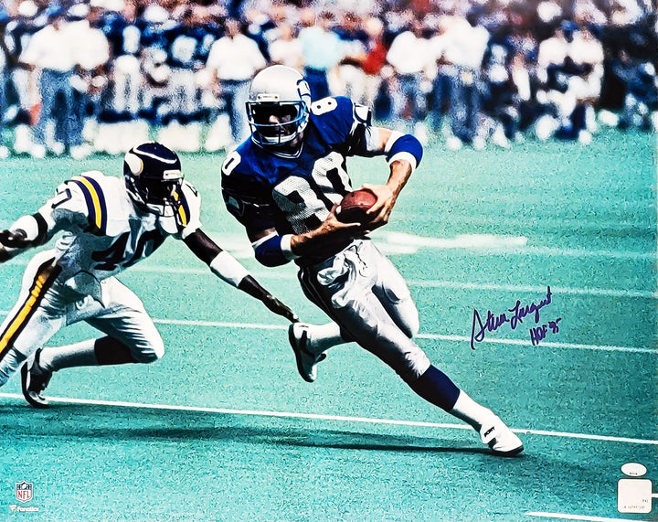 Steve Largent Signed 16x20 Photo Seattle Seahawks "HOF 95" MCS Holo