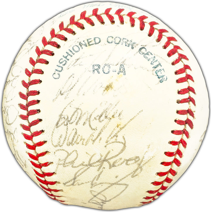 1977 Toronto Blue Jays Team Signed Signed MacPhail AL Baseball Inaugural Year