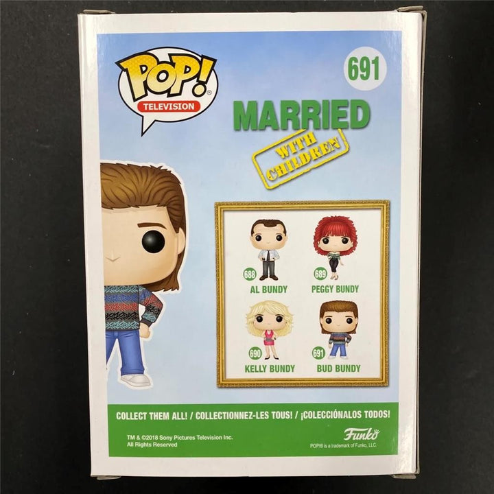 David Faustino signed "Bud" Bundy Funko Pop! 691 autograph ~ Beckett BAS