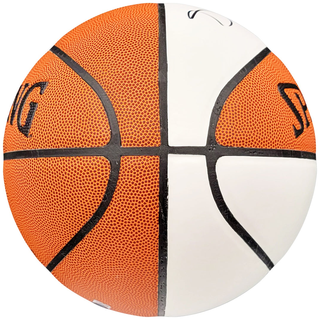 Gary Payton Auto Official Spalding White Basketball Supersonics HOF 2013 Beckett