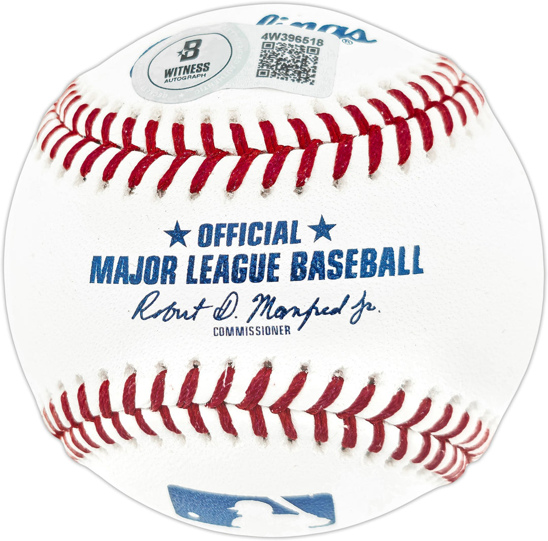 Jose Canseco Auto MLB Baseball Oakland A's Godfather Of Steroids Beckett Witness