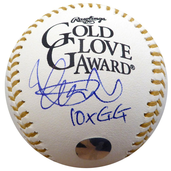 Ichiro Suzuki Signed Official Gold Glove Baseball Mariners "10x GG" IS Holo