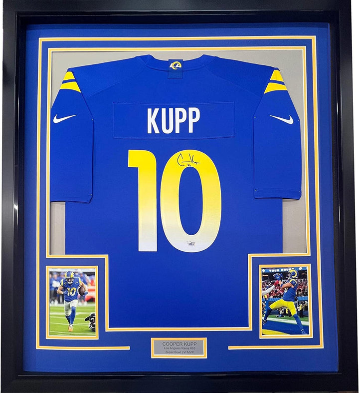 FRAME Custom Your Jersey 35x39 Professionally Matted 5x7 Photos FREE SHIP