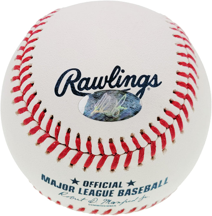 Nolan Ryan Signed Official MLB Baseball Texas Rangers Beckett BAS