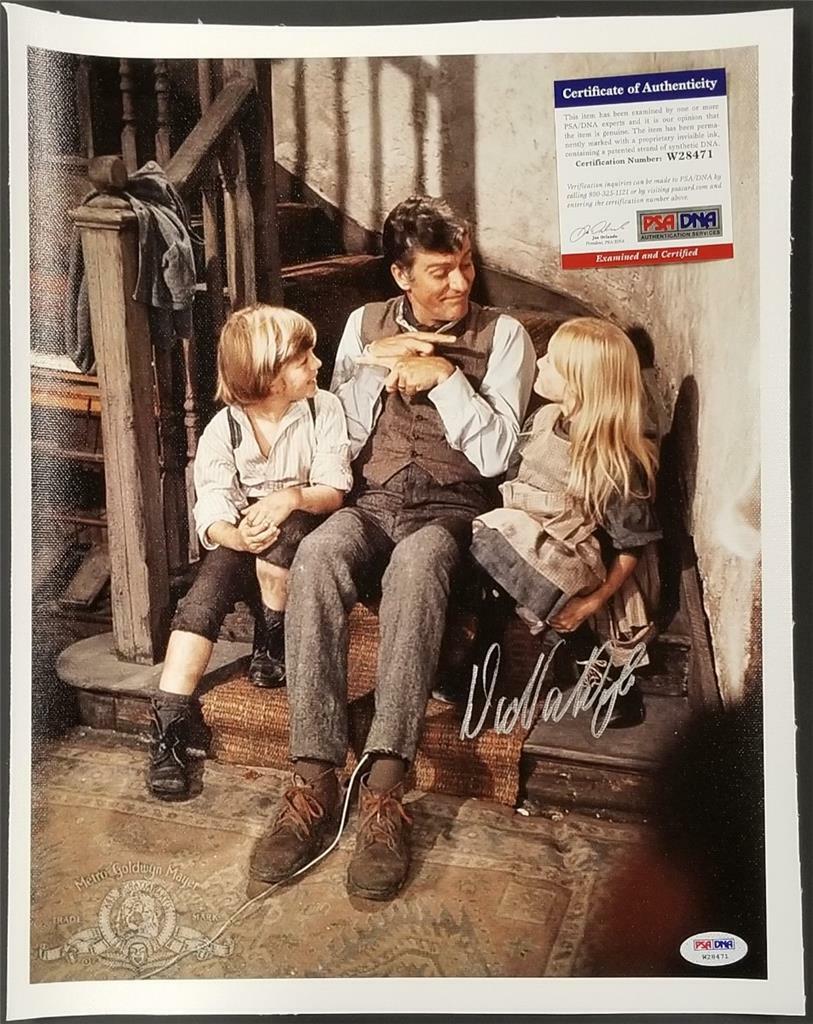 Dick Van Dyke signed Chitty Chitty Bang Bang 11x14 Canvas Photo ~ PSA/DNA COA