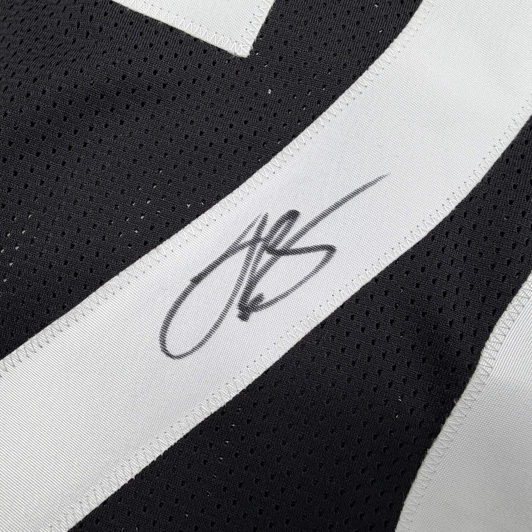 Autographed/Signed Le'Veon LeVeon Bell Pittsburgh Black Football Jersey Beckett