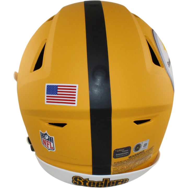 Jerome Bettis Signed Pittsburgh Steelers SpeedFlex ALT 25 Helmet Beckett W 57516