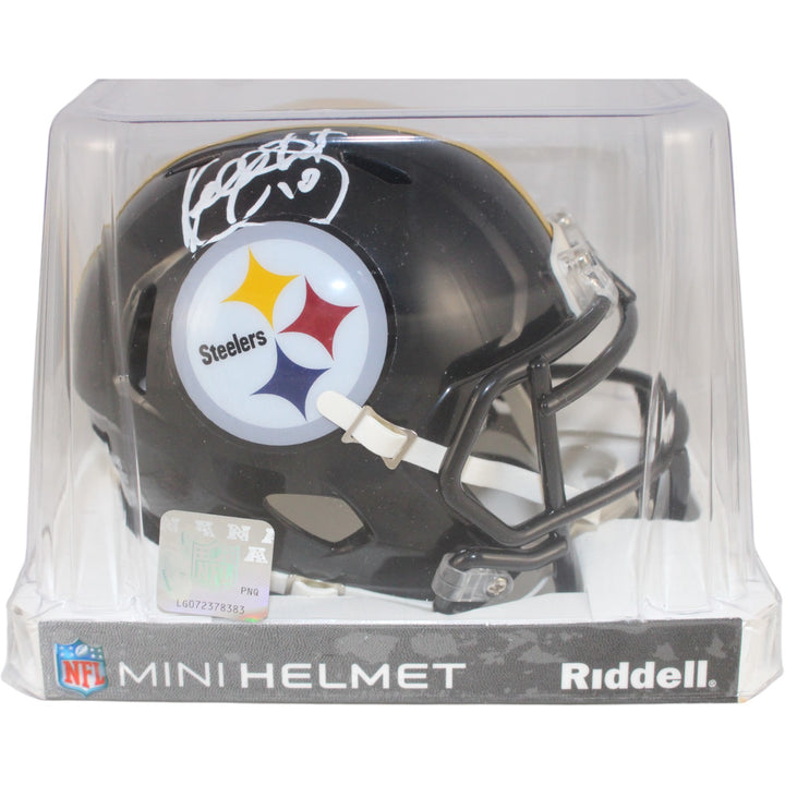 Kordell Stewart Autographed Pittsburgh Steelers Mini Helmet Beckett WIT 50797