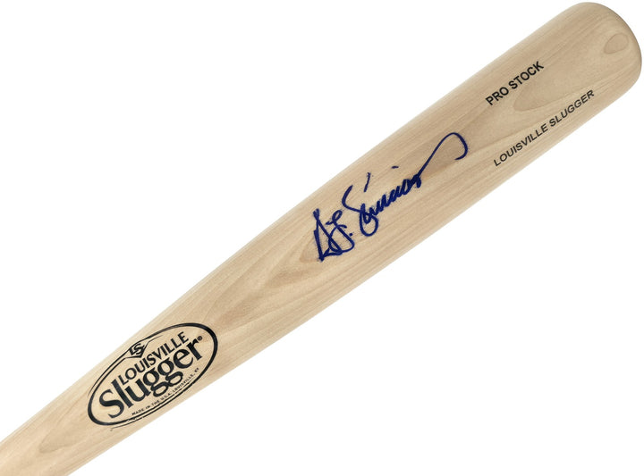 Ted Simmons Auto Blonde L Slugger Pro Stock Baseball Bat Cardinals Beckett