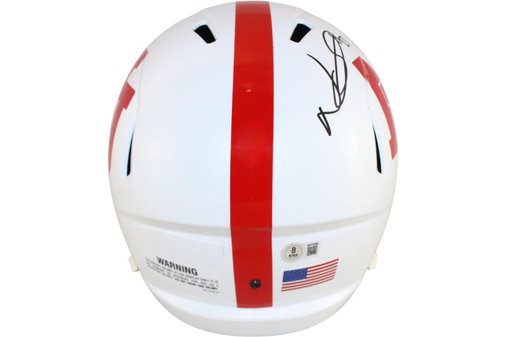 Ndamukong Suh Autographed Nebraska Cornhuskers F/S 21 Alt Helmet Beckett 52779