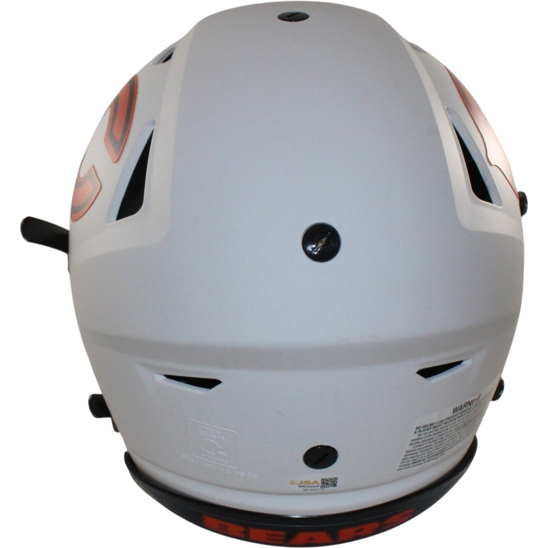 Brian Urlacher Autographed Chicago Bears SpeedFlex Lunar Helmet JSA 56146
